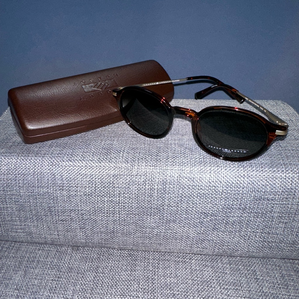 Joseph Abboud Ja6001 Dark Tortoise Polarized Sunglasses Brand New